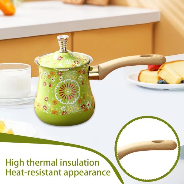 トルココーヒーポット ギリシャ風 アラビア風 バターウォーマー キャンプ レストラン キャンプ M