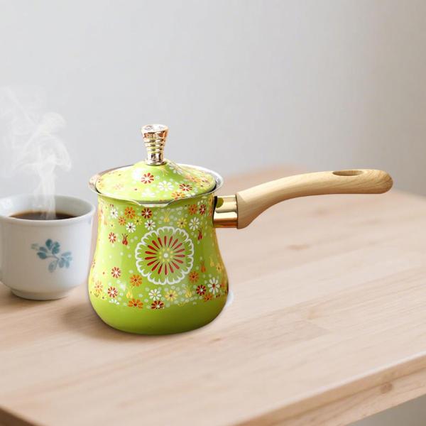 トルココーヒーポット ギリシャ風 アラビア風 バターウォーマー キャンプ レストラン キャンプ M