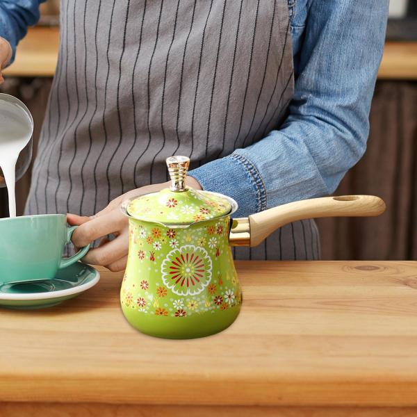 トルココーヒーポット ギリシャ風 アラビア風 バターウォーマー キャンプ レストラン キャンプ M