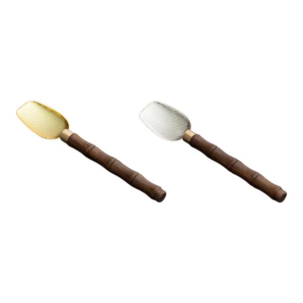 抹茶茶さじ かき混ぜスプーン 茶道用品 キッチン ホームデコレーション ゴールド