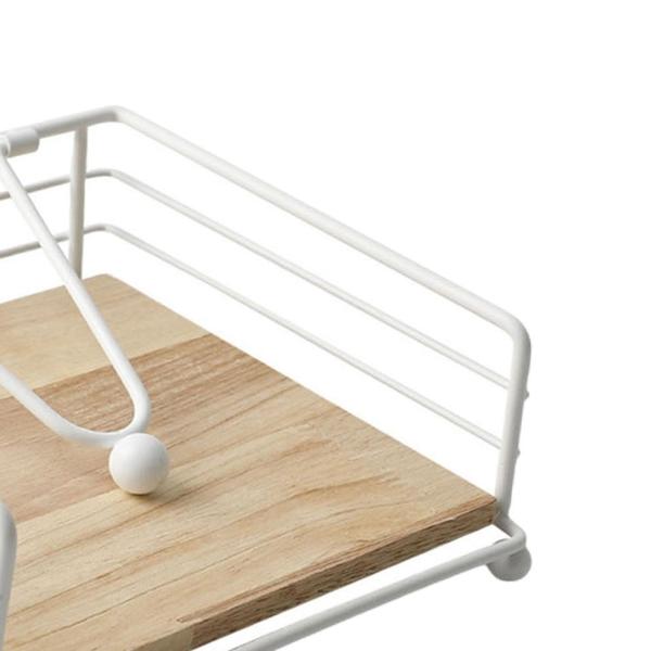 テーブル用ナプキンホルダー フラットナプキンディスペンサー キッチン パーティー ダイニングテーブル用 ホワイト