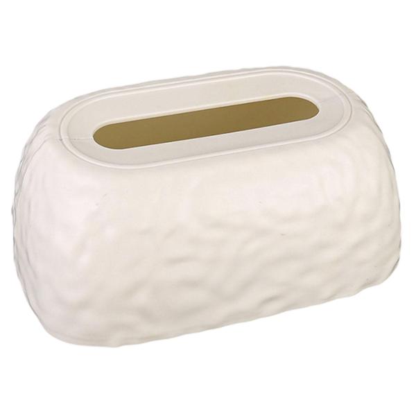 アクリル製ティッシュボックスホルダー リビングルーム装飾 寝室 ホテル ファームハウス ホワイト