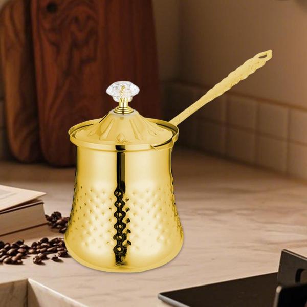 コーヒーポット レストラン オーバーフロー防止注ぎ口付き 蓋付き キャンプ用 ステンレススチール S