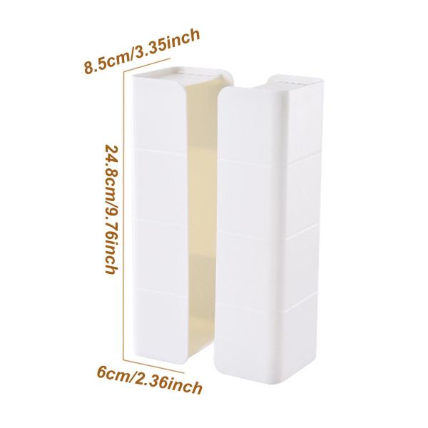 ティッシュボックスホルダーオーガナイザー乾燥機シートホルダーキッチンランドリールームホームホワイト