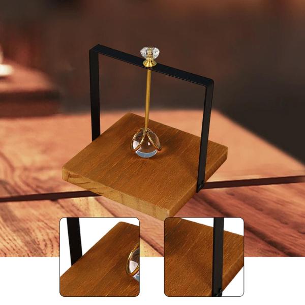 テーブル用ナプキンホルダー エレガントなオーガナイザートレイ バー パーティー キッチンカウンター用 ブラック