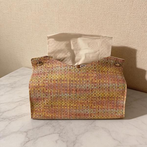 ティッシュボックスカバー 装飾 モダン ナプキンディスペンサー 寝室 ホームドレッサー用 ピンク