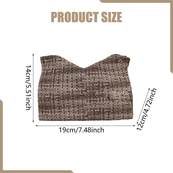 ティッシュボックスカバー 装飾 モダン ナプキンディスペンサー 寝室 ホームドレッサー用 グレー