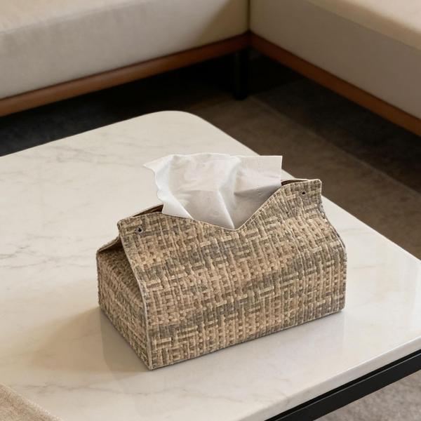 ティッシュボックスカバー 装飾 モダン ナプキンディスペンサー 寝室 ホームドレッサー用 グリーン