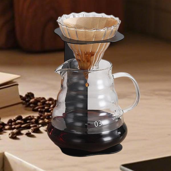 ドリップコーヒードリッパースタンド ハンドブリューブラケット 軽量 頑丈 便利 耐久 エスプレッソマシンスタンド 屋外用