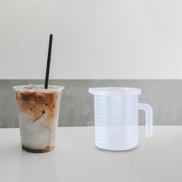 計量カップ 両面目盛り付き 液体計量カップ ミルク ベーキングオイル用 250ml