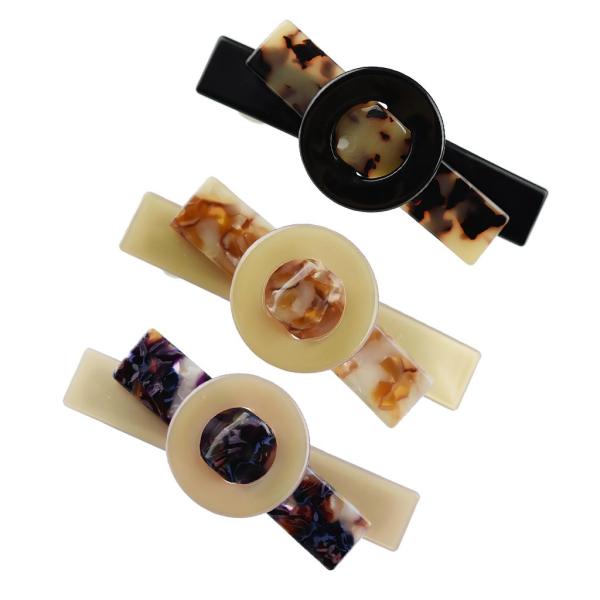 マルチカラーレトロノースリップ自動留め金カメトウゾアブレブブラック