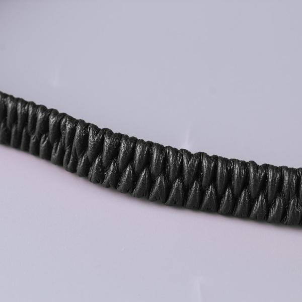 レトロフォールド弾性ウエストベルトストレッチシンクベルトPUレザーウエストバンドブラック