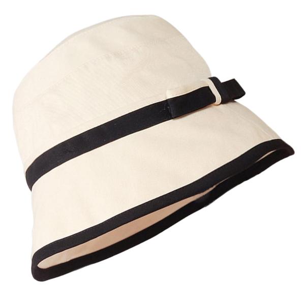 レディースバケットハットレディースコットンサンプロテクティブハットアウトドアハイキングホワイト