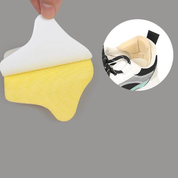 2xシューズヒールプロテクター男性用接着剤ライン女性用ドットグルーベージュシン