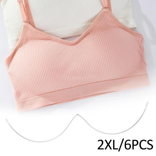 DIYビスチェ2XL16を作るブラのための6ピースアンダーワイヤー修理ステンレス鋼