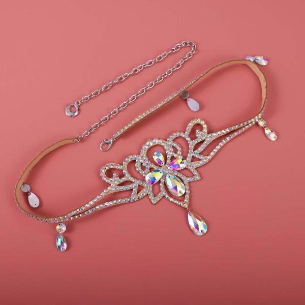 レディ・レディース・ウエスト・チェーン・ベリー・ダンス・ベルト・インディアン・ダンス・コスチューム , 68cm