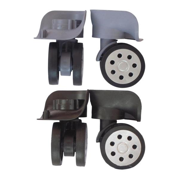 荷物交換用ホイールトロリーケーススーツケースホイールスイベルホイールキャスターグレー