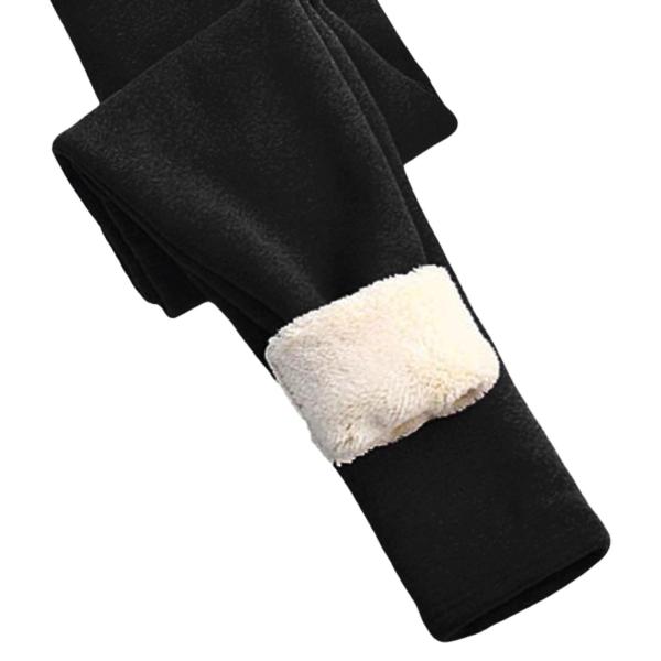 女性フリース裏地レギンス厚いベルベット タイツ ストレッチ熱パンツ カジュアル XXXL