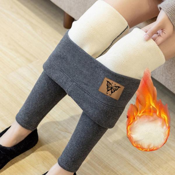 女性の冬のレギンス暖かいソフトスキニー厚いストレッチサーマルソリッドXXXL