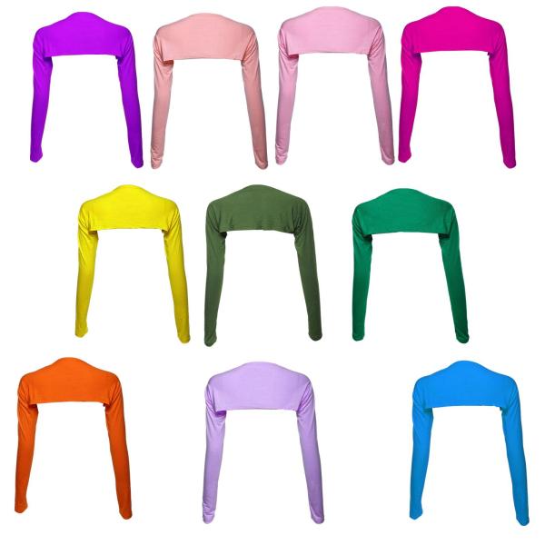 快適なスリーブ ショール 通気性のあるアーム スリーブ アウトドア用 イエロー