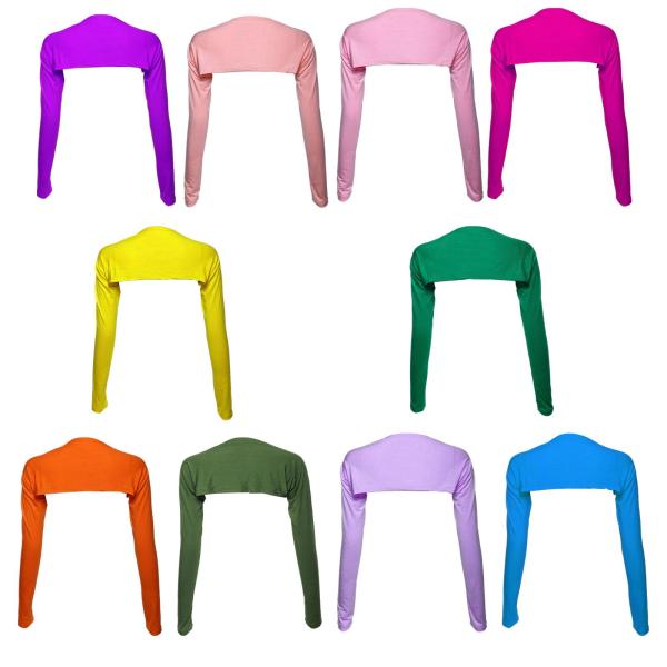 快適なスリーブ ショール 通気性のあるアーム スリーブ アウトドア用 イエロー