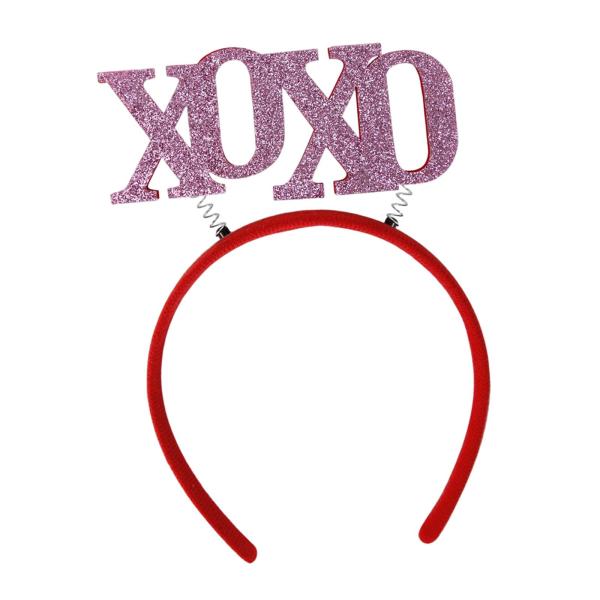 バレンタインデーのカチューシャ パーティーの装飾ファンシー ドレス誕生日ギフト女の子バイオレット文字