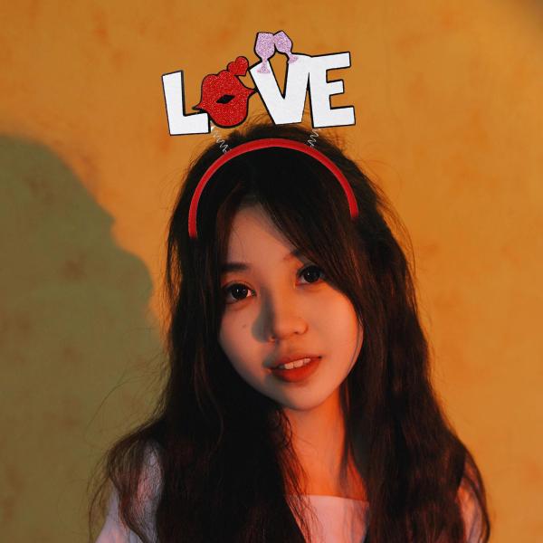 バレンタインデーのカチューシャパーティーの装飾ファンシードレス誕生日プレゼントの女の子のラブレター