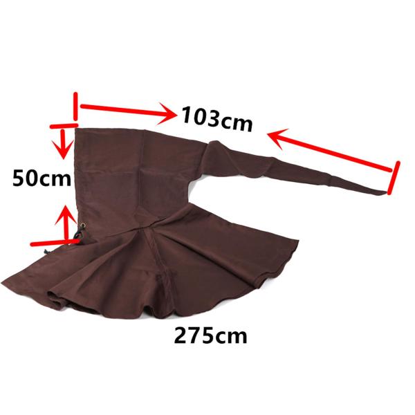 ハロウィン マント カウル コスプレ 魔女 マント 中世 男女兼用 大人 女性 男性 ホワイト