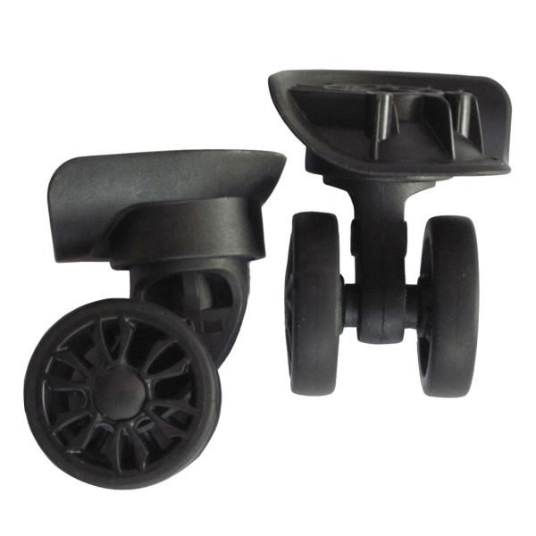 2x A89 荷物ホイール交換用サイレントホイール複列ホイール高耐久耐久スーツケースホイール旅行バッグ部品用回転キャスター