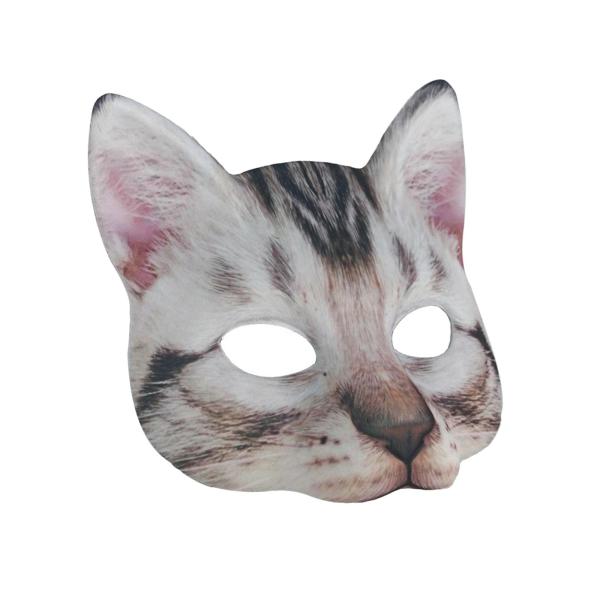 猫マスク  小道具 軽量 クリエイティブ ファンシードレス ロールプレイ 猫ヘッドマスク アニマルマスク クラブショーパーテ