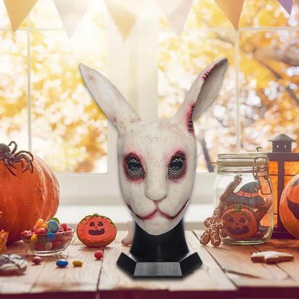ブラッディラビットマスク アニマルマスク ハロウィン コスプレ クリエイティブな役割 プレイバニーマスク クリスマス 演劇 ステージ パフォ