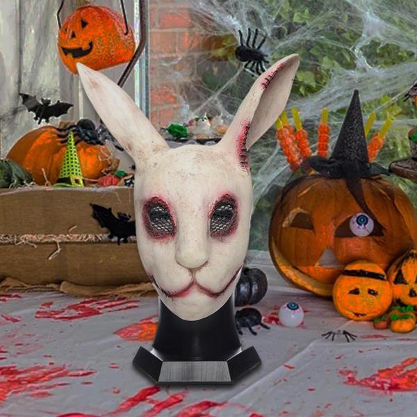 ブラッディラビットマスク アニマルマスク ハロウィン コスプレ クリエイティブな役割 プレイバニーマスク クリスマス 演劇 ステージ パフォ