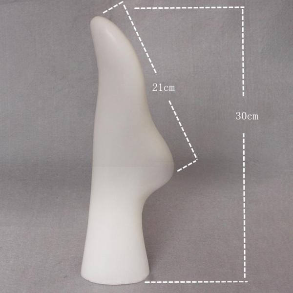 等身大女性マネキン足小道具ラック ショップ スリッパ ホーム DIY 用品 ホワイト