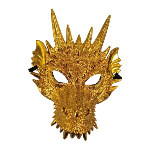 ドラゴンマスク、ハロウィーンマスカレードマスク3Dファンタジー小道具、パーティーハーフフェイスマスク、カーニバルショー用の恐ろしい動物マスク｜stk-shop｜02