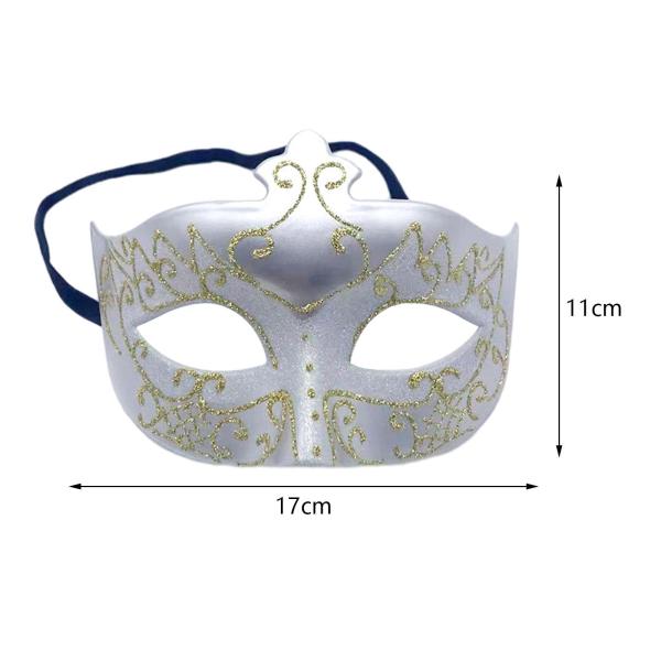 仮面舞踏会マスク ハーフフェイスマスク コスプレ 装飾フェイスカバー 小道具 マルディグラマスク ハロウィン ロールプレイング ドレスアップ