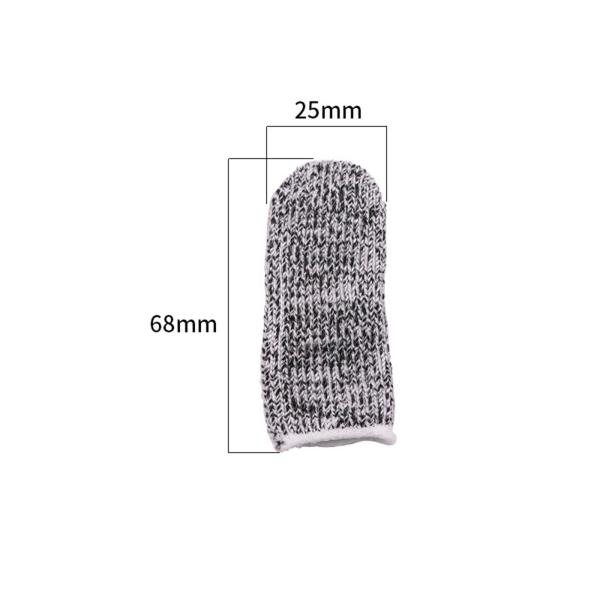 10 個指親指手袋指カバー労働者圧縮指スリーブナイロンハンドカバー手袋滑り止め指親指サック