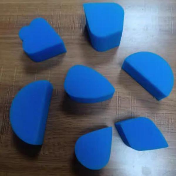 10 個ボディペイントスポンジバルクフェイスペイントスポンジ落書き用品ブルーブロック用