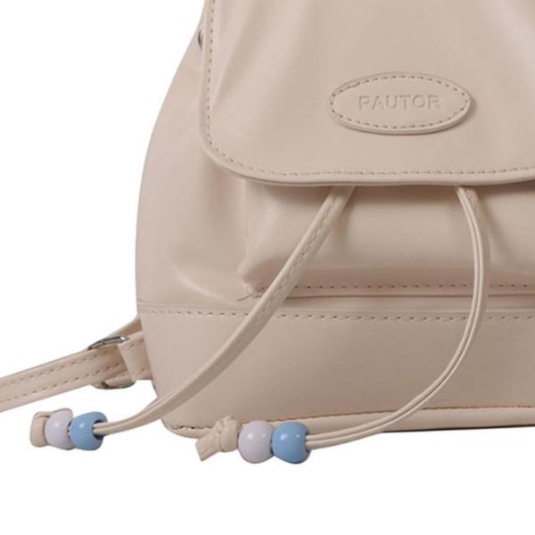 女性バックパックスタイリッシュでかわいい小さなバックパック財布夏屋外誕生日白