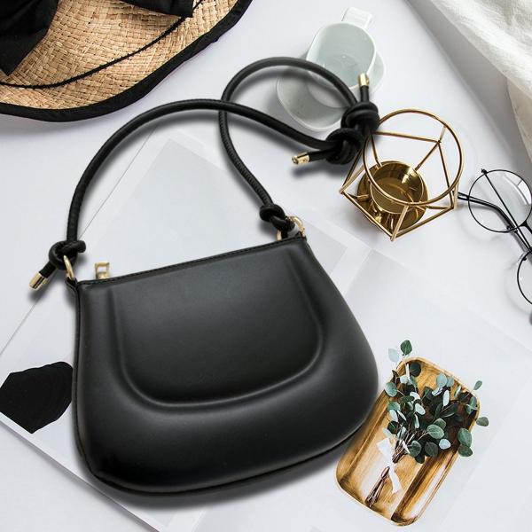 レディース ショルダーバッグ 財布 耐久性 サッチェル ファッション カジュアル ポーチ クロスボディバッグ ブラック