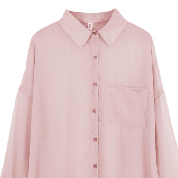 日焼け止めカーディガンコート トレンディな日焼け防止服 毎日のパーティーに レディース ピンク