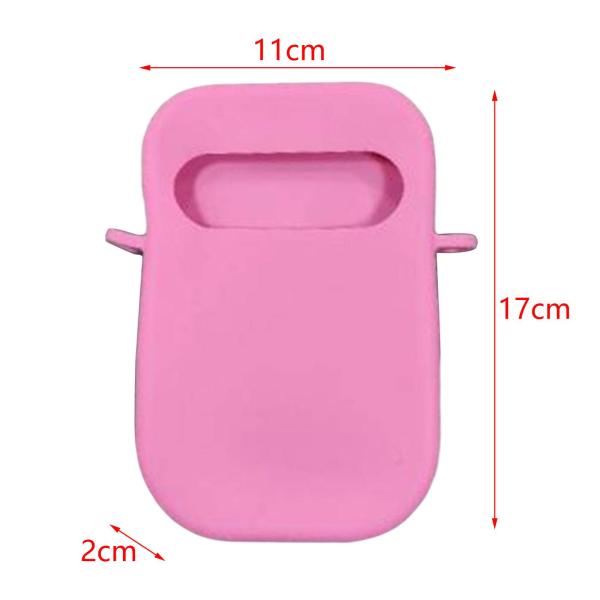 シリコン製 携帯電話ホルダー オーナメント 携帯電話ケース ホルダー ビーチ トートバッグ アクセサリー ピンク