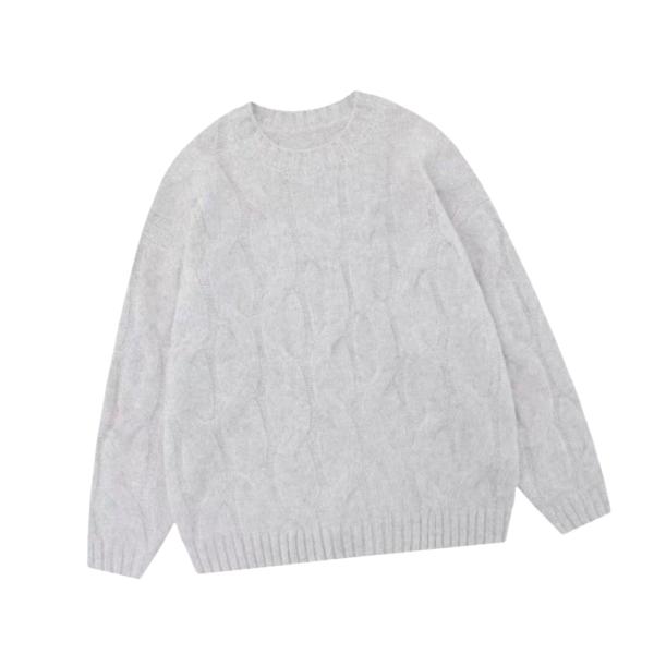 レディース セーター ニットウェア パーティー クルーネック ルーズな服装 ファッション ニット セーター アプリコット