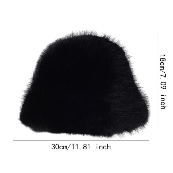 女性フィッシャーマンハット防風雪キャップバケットハット旅行アウトドアウォーキング用ブラック