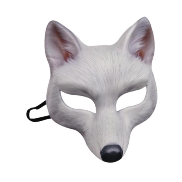 ハロウィン キツネマスク コスプレ 動物ヘッドギア 誕生日パーティー 記念品 お祭り