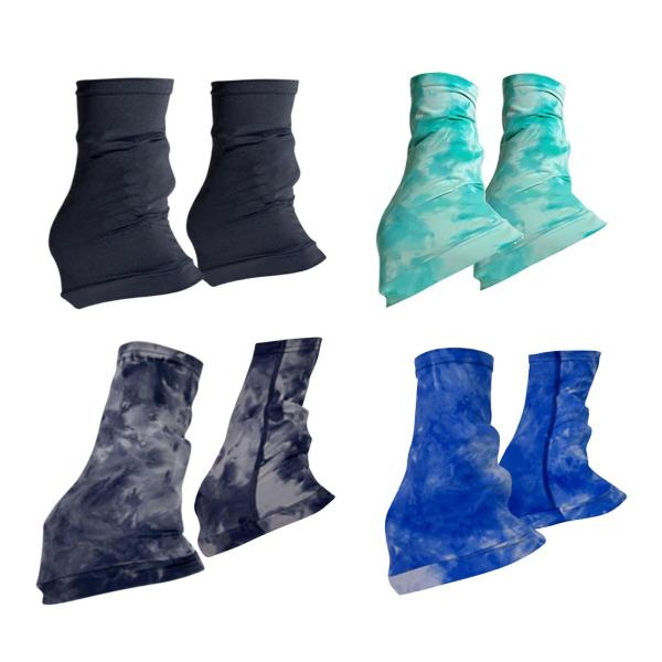 フィギュアスケート用レッグウォーマー 2個セット アイススケート 冬季アクティビティ トレーニング用 ブラック