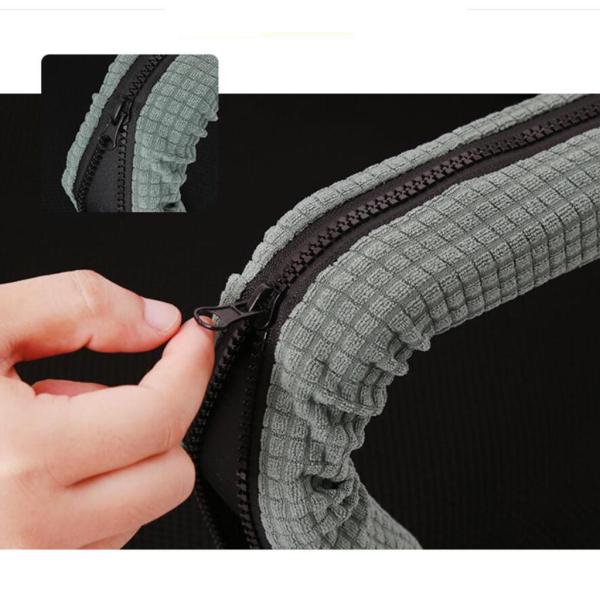 1ペアチェアアームレストカバースリップカバーコンピューターチェアカバーライトグリーン