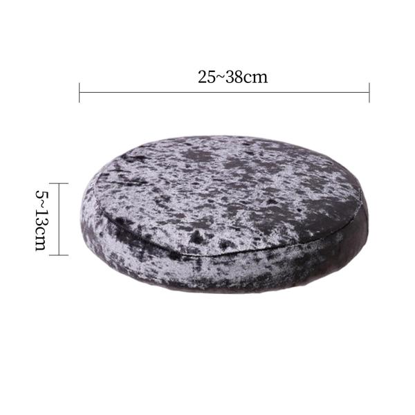 ソフトバースツールカバー28-35cmバーオフィス用伸縮性防塵弾性シルバーグレー