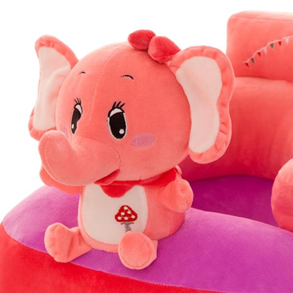 かわいい漫画の赤ちゃんのソファカバー動物のおもちゃは幼児の猫のための贈り物を座ることを学ぶ