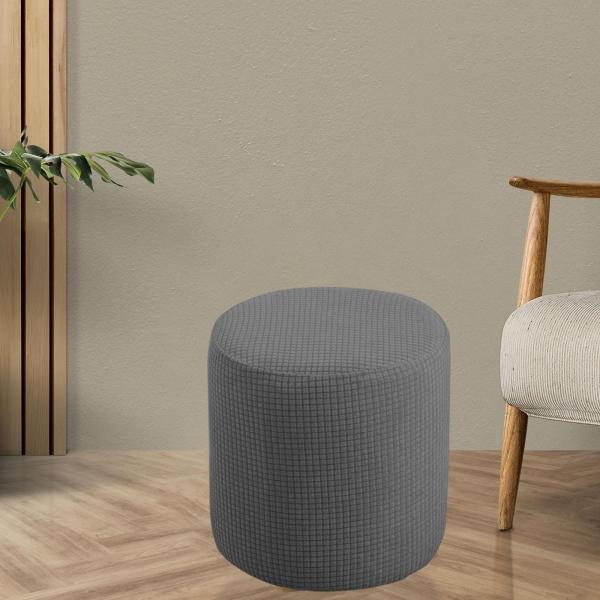 伸縮性のあるフットスツールスリップカバーフットレストカバープロテクター、伸縮性のあるボトムダークグリーン