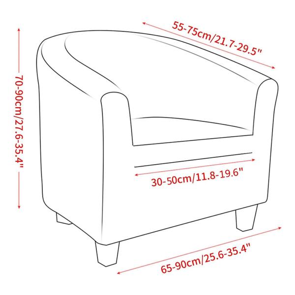 家庭用寝室アーミーグリーン用のアームとシートで洗える無地のソファの家具カバー